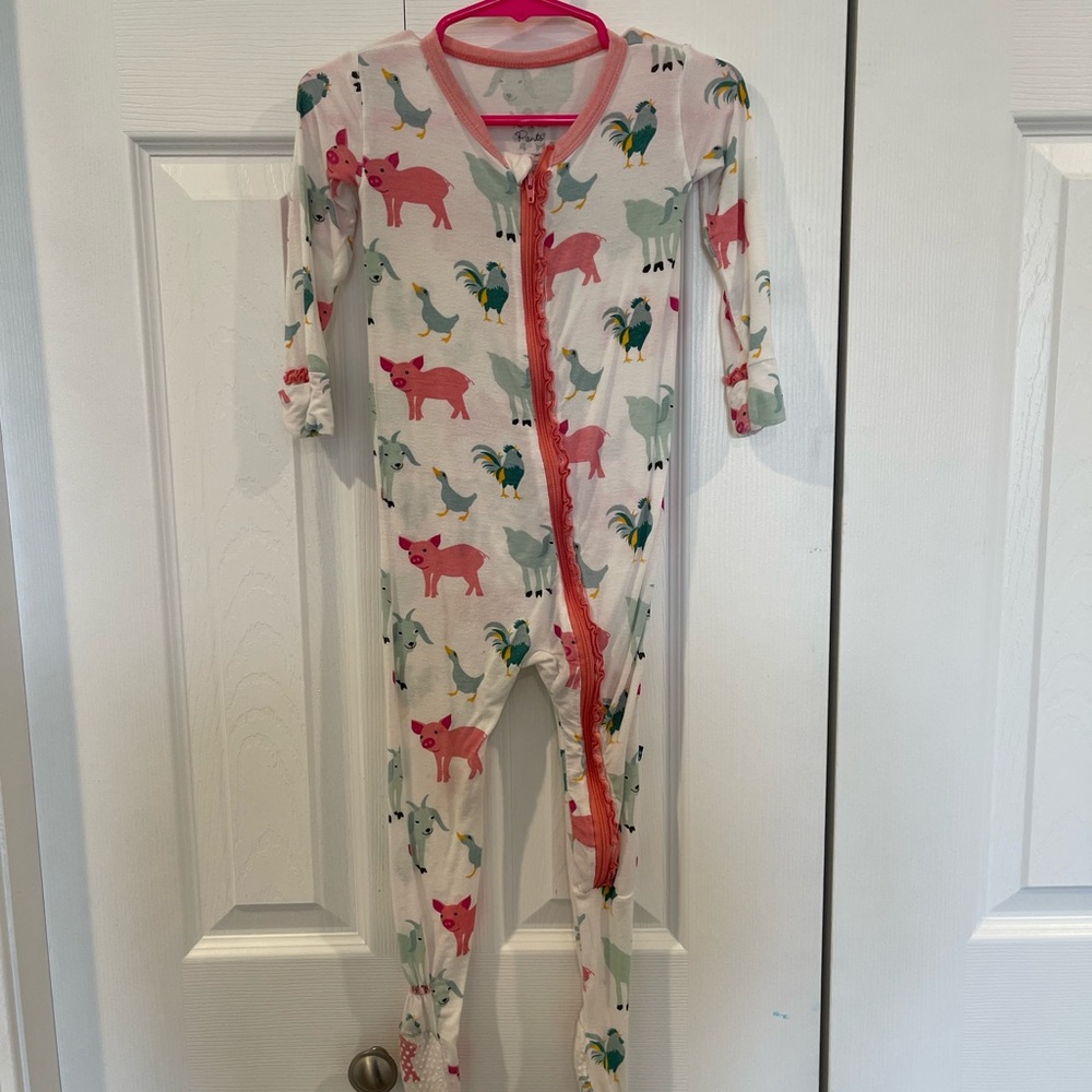 Kic Kee Pants farm animal pjs 18-24m